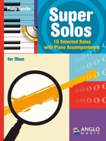 Sparke: Super Solos - Oboe published by Anglo (Book & CD)